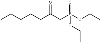 (2-氧代庚基)膦酸二乙酯 结构式