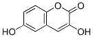 3,6-Dihydroxycoumarin 结构式