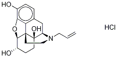 6α-Naloxol Hydrochloride 结构式