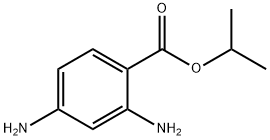 Benzoic acid, 2,4-diamino-, 1-methylethyl ester (9CI) 结构式