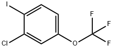 2-氯-4-三氟甲氧基碘代苯 结构式