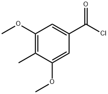 3,5-二甲氧基-4-甲基苯甲酰氯 结构式