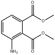 3-氨基-邻苯二甲酸二甲酯 结构式