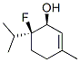 2-Cyclohexen-1-ol,6-fluoro-3-methyl-6-(1-methylethyl)-,(1S,6S)-(9CI) 结构式