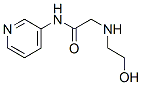 Acetamide, 2-[(2-hydroxyethyl)amino]-N-3-pyridinyl- (9CI) 结构式