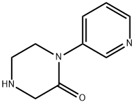 1-(吡啶-3-基)哌嗪-2-酮 结构式