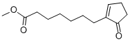 methyl 5-oxocyclopent-1-ene-1-heptanoate 结构式