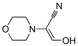 4-Morpholineacetonitrile,  -alpha--(hydroxymethylene)- 结构式