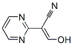 2-Pyrimidineacetonitrile, alpha-(hydroxymethylene)- (9CI) 结构式