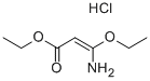 3-氨基-3-乙氧基丙烯酸乙酯 结构式