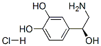 (S)-4-(2-amino-1-hydroxyethyl)pyrocatechol hydrochloride  结构式