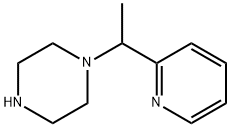 Piperazine, 1-[1-(2-pyridinyl)ethyl]- (9CI) 结构式
