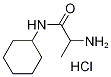 2-Amino-N-cyclohexylpropanamide hydrochloride 结构式