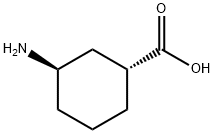 反式-3-氨基环己甲酸 结构式