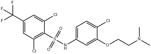 化合物 T23323 结构式