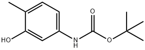 tert-butyl 3-hydroxy-4-methylphenylcarbamate 结构式