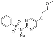 格列嘧啶钠 结构式