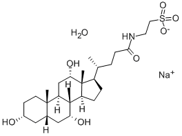 牛胆酸钠 结构式