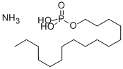 ammonium hexadecyl hydrogen phosphate  结构式