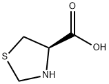 L-硫代脯氨酸 结构式