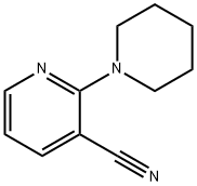 3-氰基-2-哌啶基吡啶 结构式