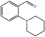 2-哌啶基-1-苯甲醛 结构式