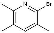 2,3,5-三甲基-6-溴吡啶 结构式