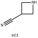 3-乙腈环丁胺盐酸盐 结构式