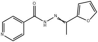 1'(or 2')-[1-(2-furyl)ethylidene]nicotinohydrazide 结构式