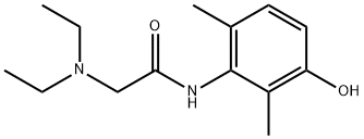 3'-羟基利多卡因 结构式