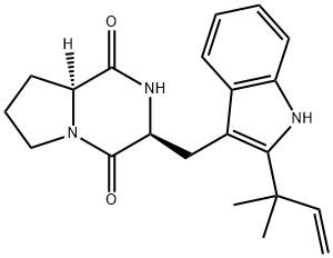 DEOXYBREVIANAMIDE E 结构式