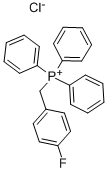 (4-氟苄基)三苯基氯化膦 结构式