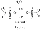 N水三氟甲基硫酸镧 结构式