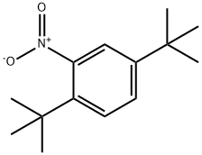 2,5-二叔丁基硝基苯 结构式
