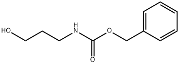 3-(苄氧羰基氨基)-1-丙醇 结构式