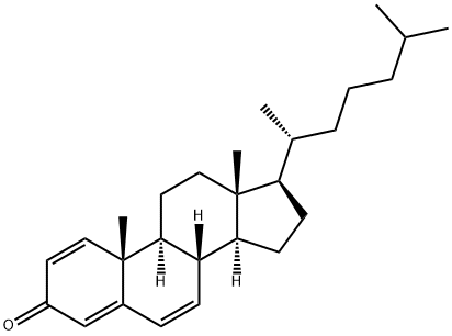 cholesta-1,4,6-trien-3-one 结构式