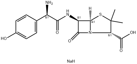 阿莫西林钠 结构式