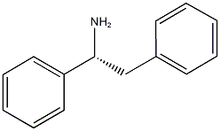 (1R)-1,2-二苯基乙烷-1-胺 结构式