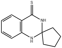 1'H-Spiro[cyclopentane-1,2'-quinazoline]-4'-thiol 结构式