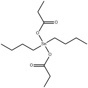 Bispropionic acid dibutyltin(IV) salt 结构式