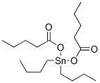 Dibutylbis[(1-oxopentyl)oxy]stannane 结构式