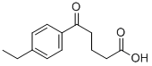 5-(4-ETHYLPHENYL)-5-OXOVALERIC ACID 结构式