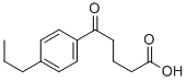 5-氧代-5-(4-丙基苯基)戊酸 结构式