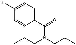 4-溴-N,N-二-N-丙基苯甲酰胺 结构式