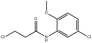 3-Chloro-N-(5-chloro-2-methoxyphenyl)propanamide