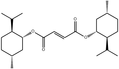 (-)-二薄荷基富马酸酯 结构式