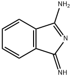 1,3-二亚胺基异吲哚啉 结构式