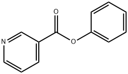 烟酸苯酯 结构式