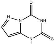 2 - 硫代-2,3 - 二氢吡唑并[1,5-Α] [1,3,5]三嗪-4(1H) - 酮 结构式