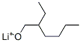 LITHIUM 2-ETHYL-1-HEXANOLATE 结构式